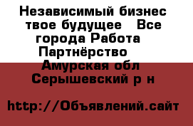 Независимый бизнес-твое будущее - Все города Работа » Партнёрство   . Амурская обл.,Серышевский р-н